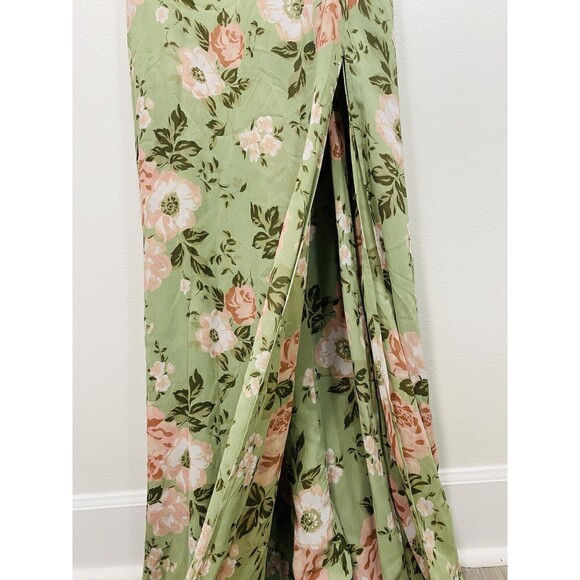 Reformation Amaryllis Dress Maxi Floral Dress Beach Dress Vacation Wear Size 4 - Picture 12 of 13